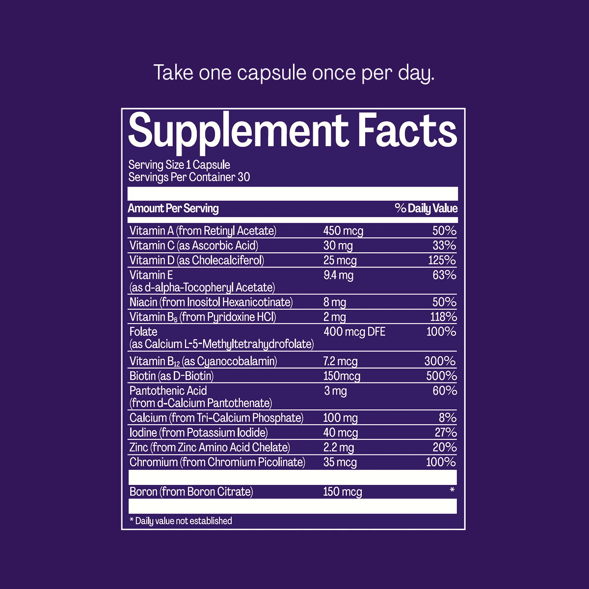 Multi Vitamin 6 Month Plan 6 Multi Vitamin 6 Month Plan